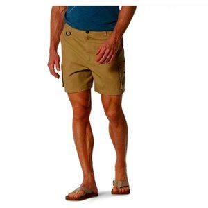 WindRiver Men's Canvas Stretch Cargo Pocket Hiking Shorts | 38